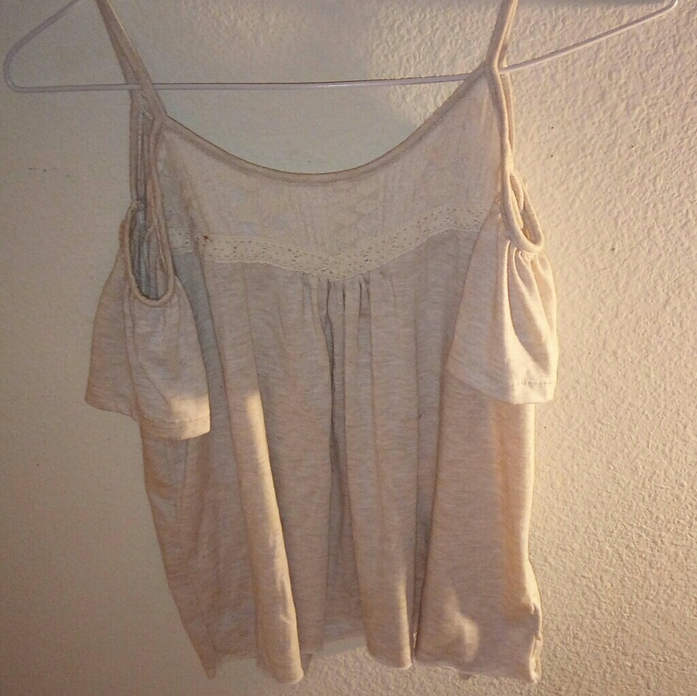 Kids Open shoulder tank top